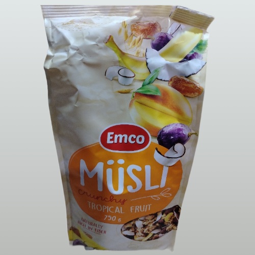 MUSLI TROPICAL FRUIT 750g