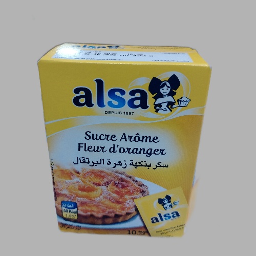 الزا سكر بنكهة زهرة البرتقال 10 ساش